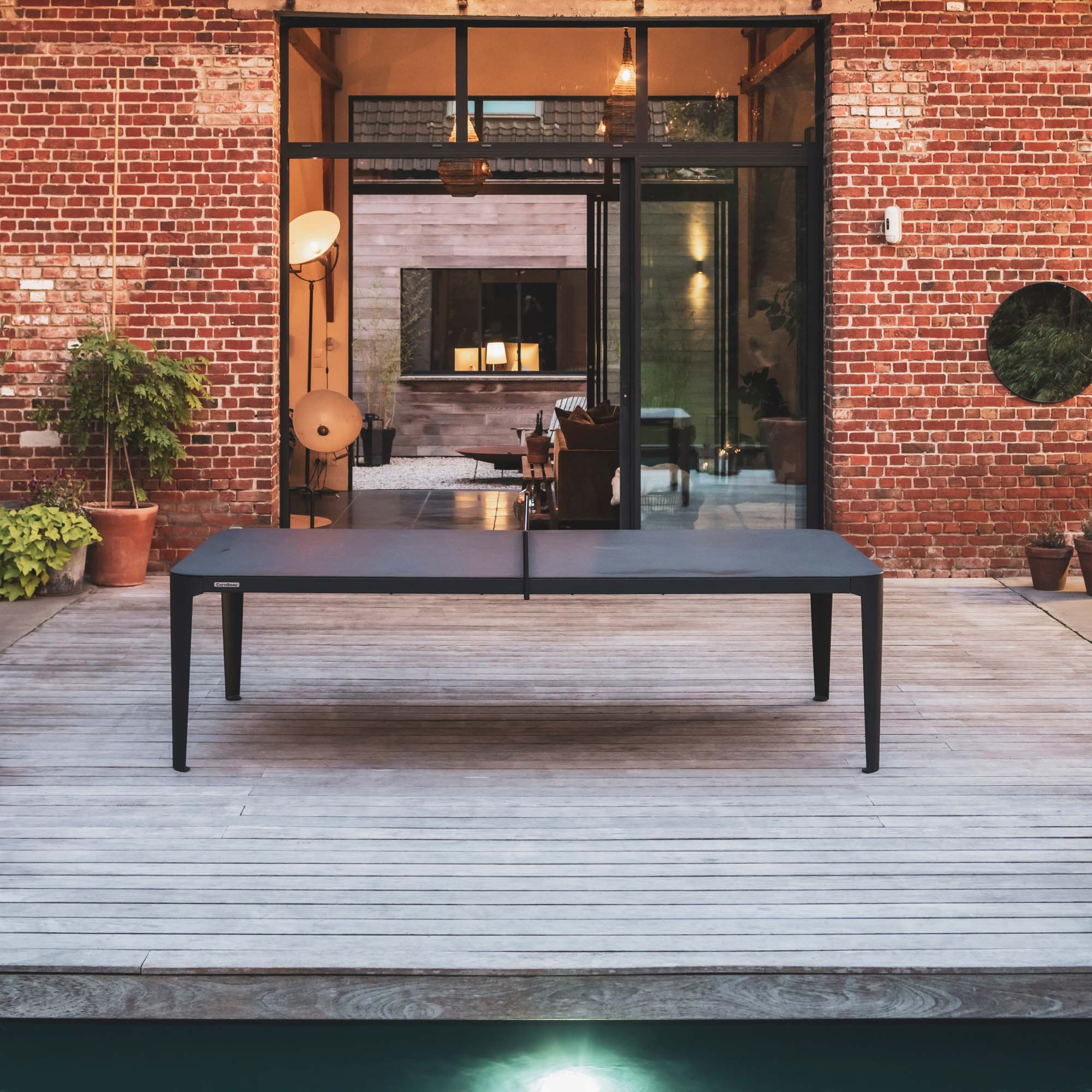 Hyphen Ping Pong Table - Black