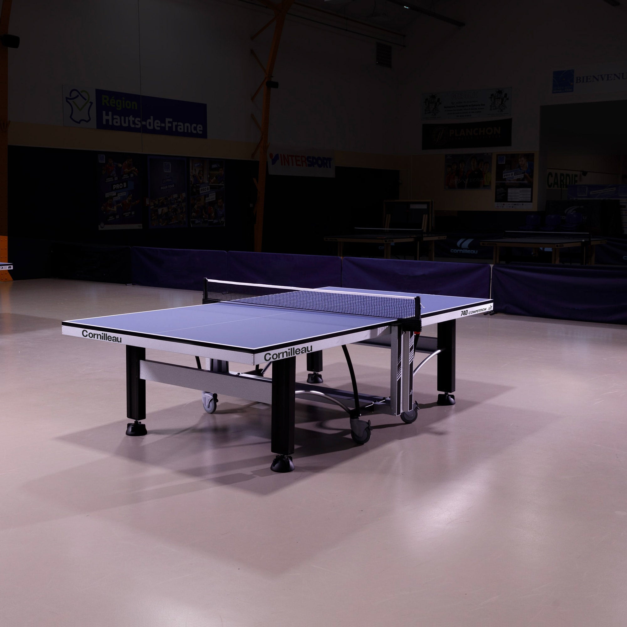 740 ITTF Indoor Table - Blue
