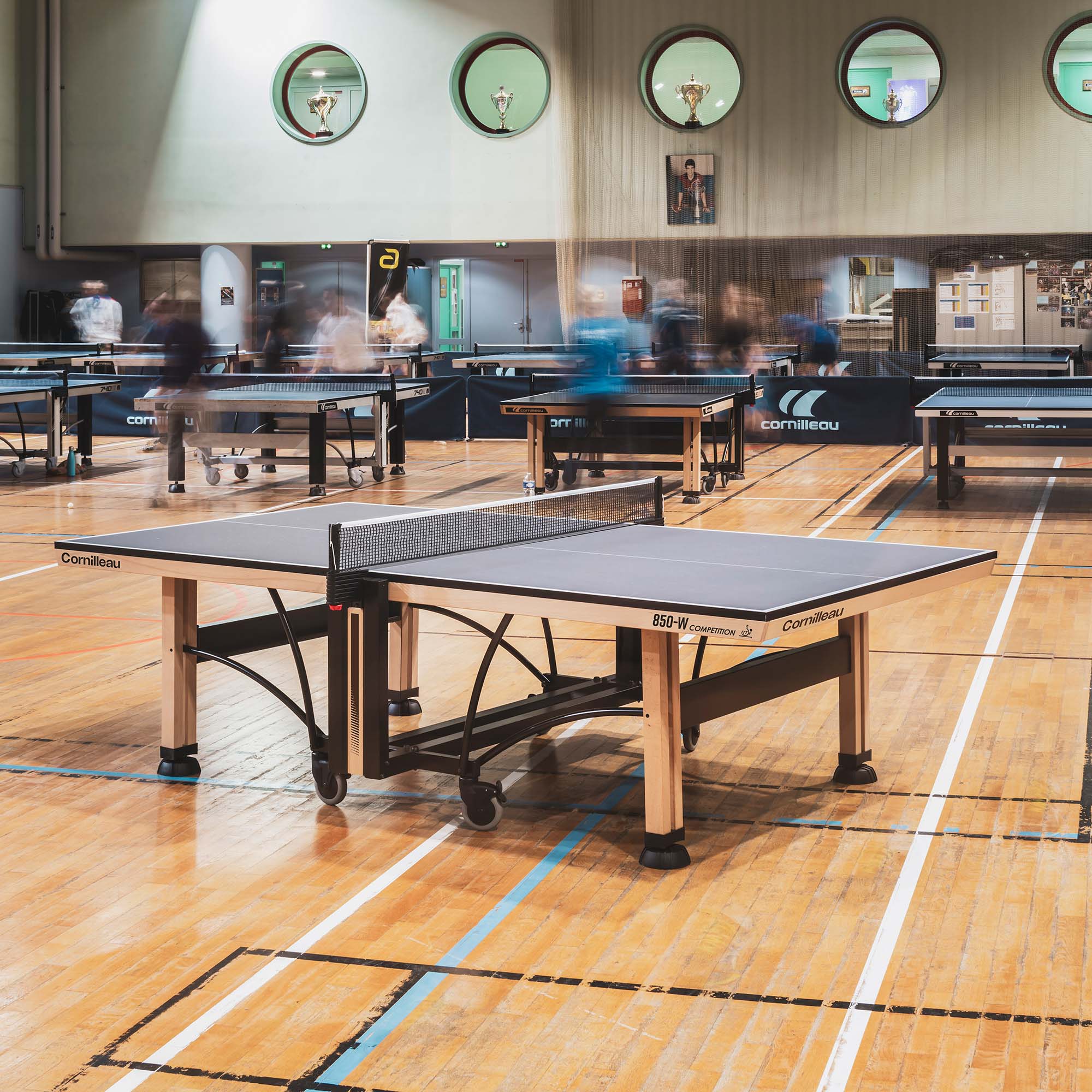 850 ITTF Table - Grey