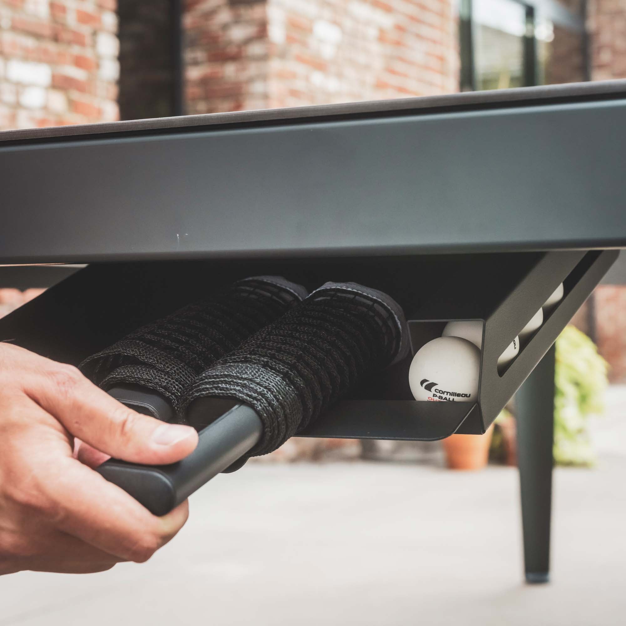 Hyphen Ping Pong Table - Black