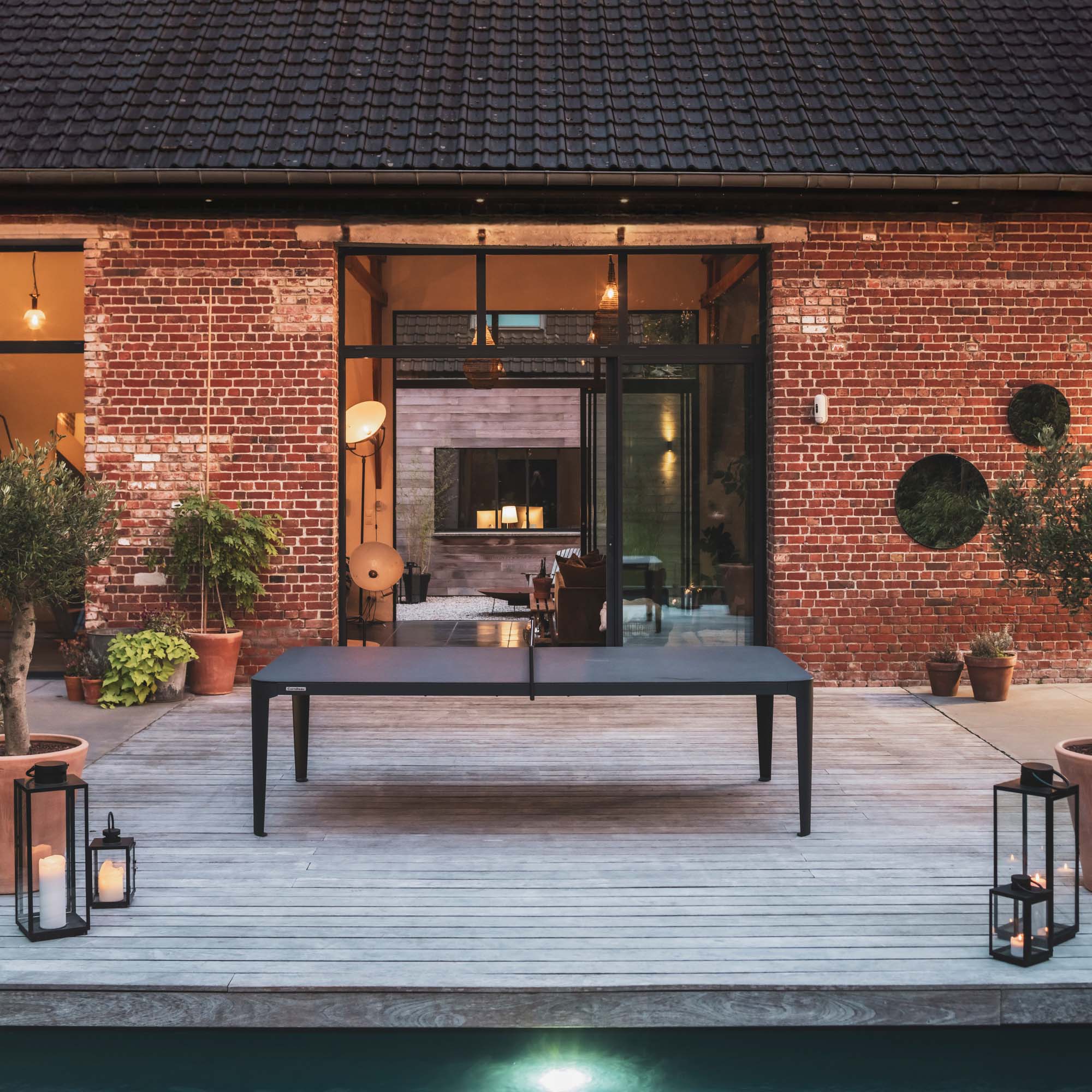 Hyphen Ping Pong Table - Black