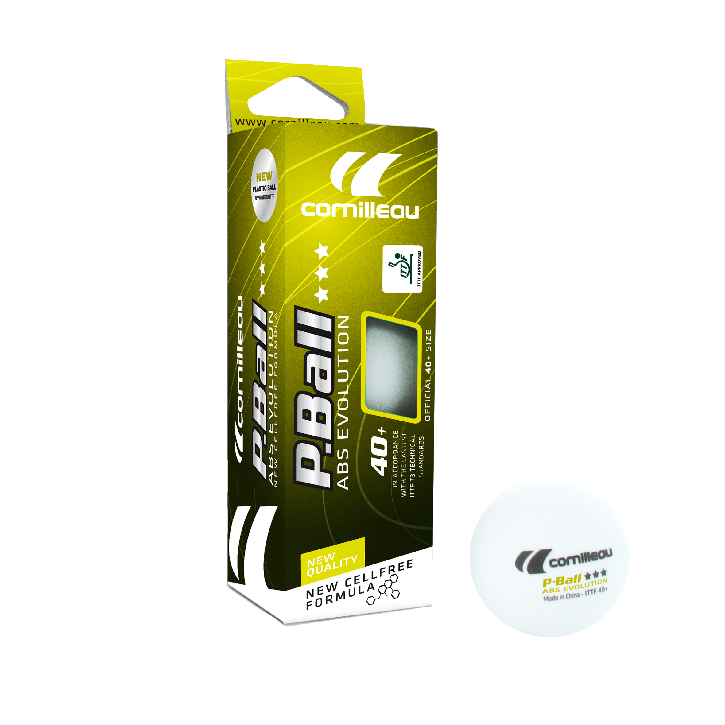 P-Ball ABS Evolution 3* ITTF