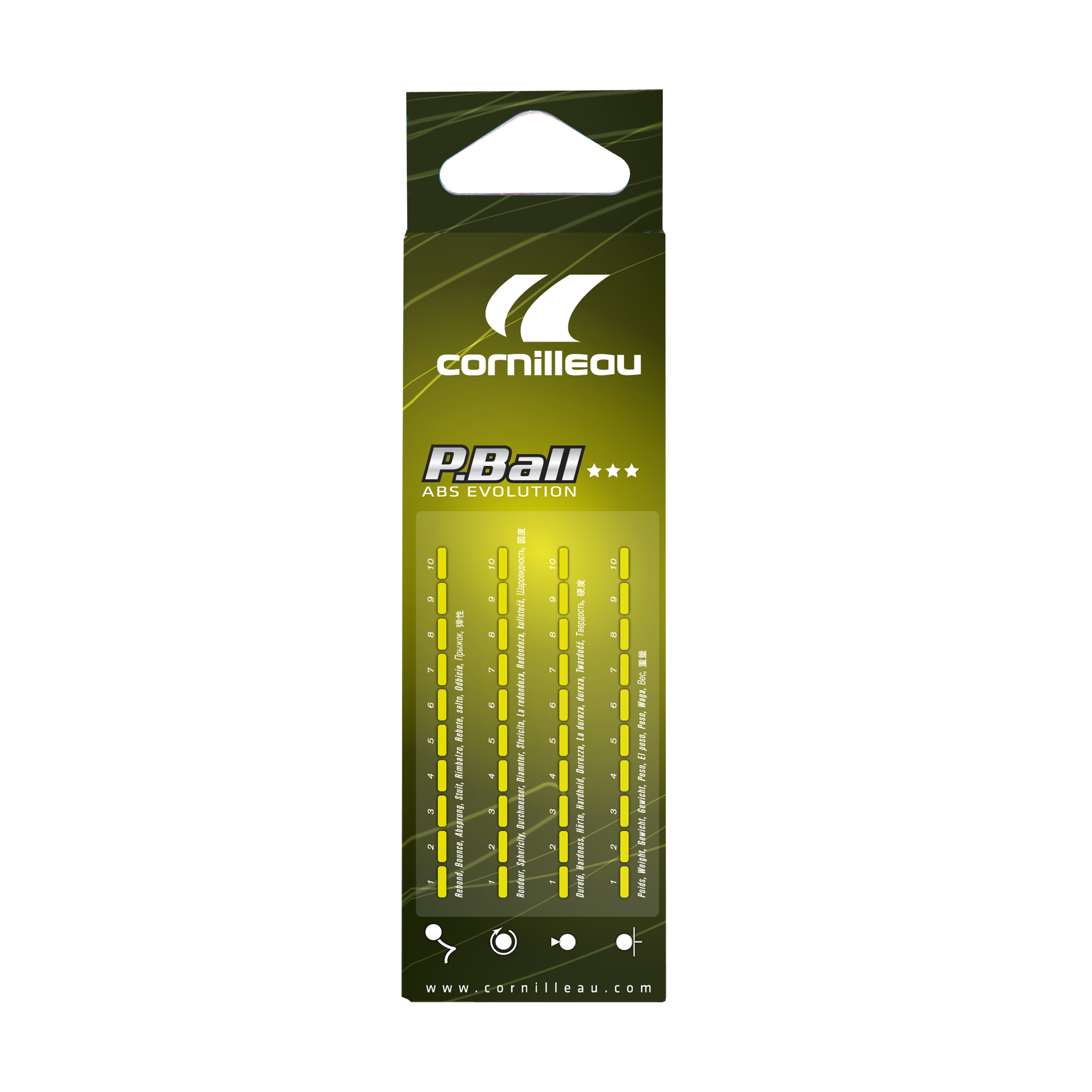 P-Ball ABS Evolution 3* ITTF