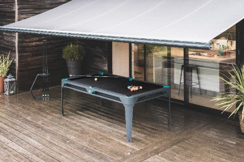 Hyphen Pool Table - Black/Grey